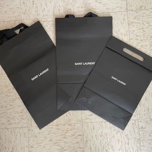 YSL Shopping Bags